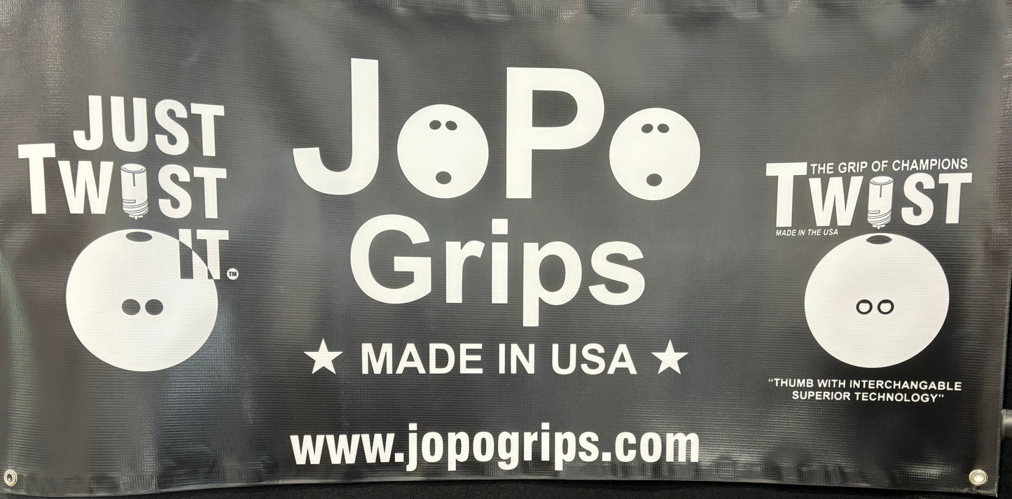 JoPo Twist Vinyl Banner