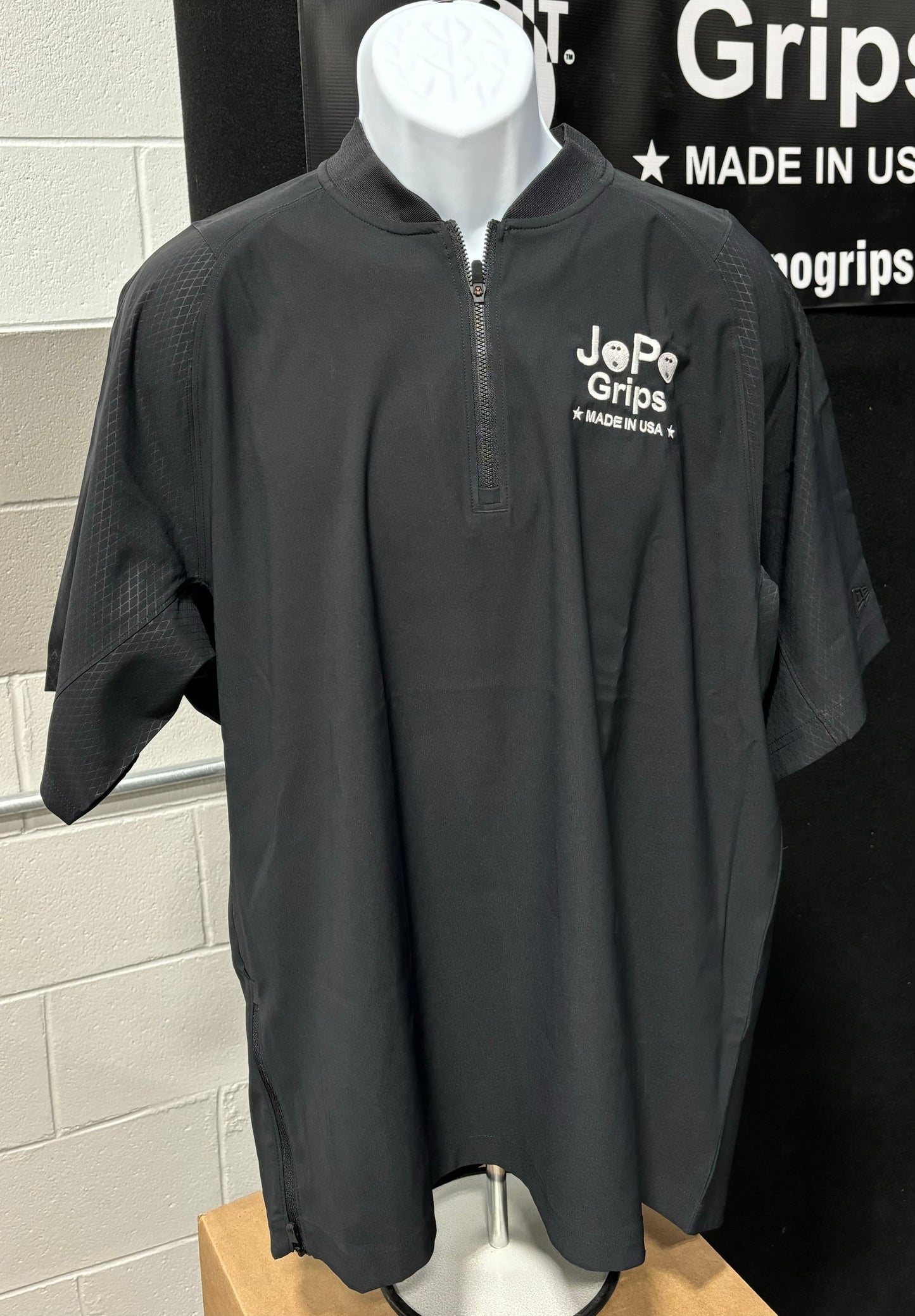 JoPo Grips Short Sleeve Quarter Zip