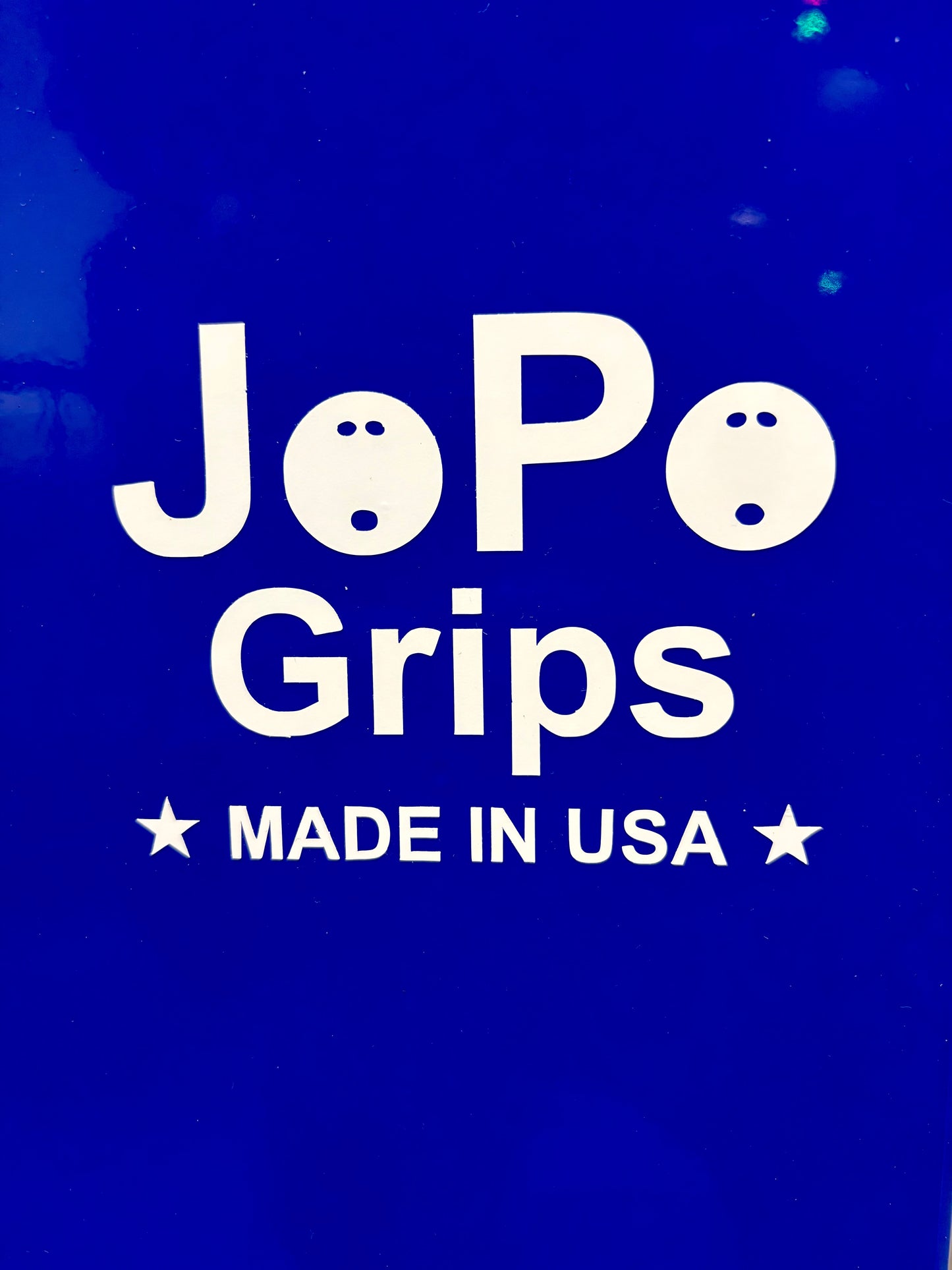 JoPo Grips; MADE IN USA - Window Decal